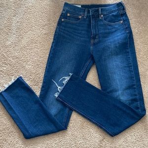 Vintage slim high rise pant